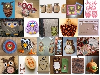 Whoo, whoo, whoo? OWL SANTA , That's who!