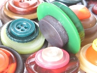 Vintage Button Magnets