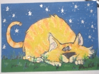 Kitty Cat ATC (3 for 1 partner)