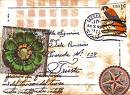 USED POSTAGE STAMPS ATCs