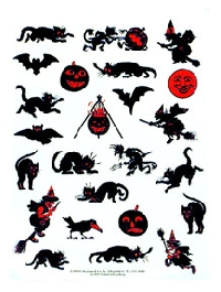 HYR ~ Halloween Stickers