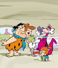 Yabba Dabba Doo Flintstone ATC's