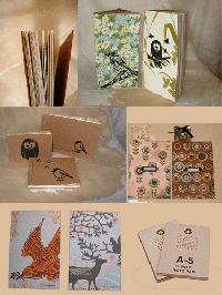Handmade notebook swap