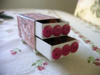 ~Altered Matchbox Dresser~