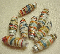 Recycle! Paper Bead Swap