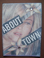 Altered Magazine Image ATC Swap