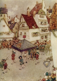 Canterbury Tales ATC: The Reeve's Tale