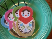 Matryoshka ornament swap!