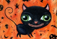 HALLOWEEN POSTCARD SWAP