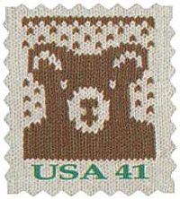Used Postage Stamp ( ON Paper ) USA Only