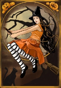 Halloween ATC