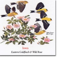 State Bird and State Flower ATC: Iowa