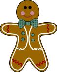 Gingerbread Man ATC