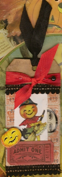 Sweet Vintage Halloween Image Tag Swap