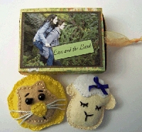 Lion & Lamb mini stuffies