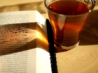 UK Only - Book, Bookmark and a Cuppa