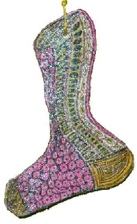 Zentangled Ornament series Sock