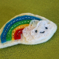 Rainbow coloured swap round 2 - kids 