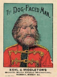 Vintage Sideshow Oddities ATC