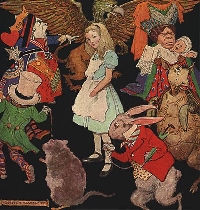 Alice in Wonderland Inchies