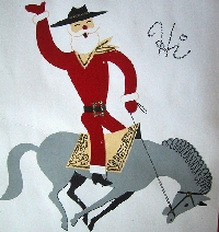Thrift Store Christmas Card Swap