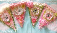 VS- Vintage Style Monogram Penant