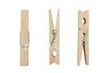 Altered Wooden Clothes Pins