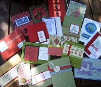 Handmade Winter Holiday Card