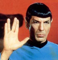 Mister Spock, send me a Christmas card