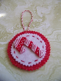 Candy Cane Handmade Swap