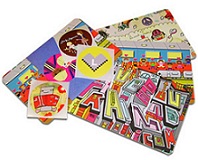 Postcard & Sticker Jumble