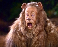 Wizard of Oz Series ATC- Cowardly Lion