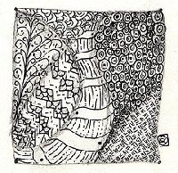 Zentangle Bookmark Swap! ♥ --Edit--