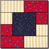 Fabricmom's Beginner Quilt Block Swap #7