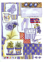 Make my world... blue!