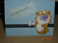 Handmade Card - Ernie The Envelope