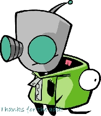 Invader Zim Atc Series: GIR