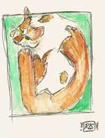 Feline theme ATC swap