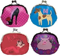 Coin purse + sticker flakes + surprise
