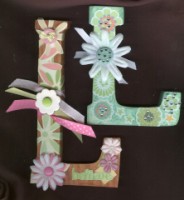 Altered Wooden Letter Swap
