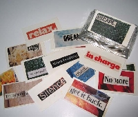 Motivational Word Cards 