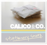 Swap-bot swap: Calico & Co Quick Stationery Swap