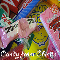 EDITED! Candy Wrapper ATC's