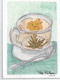 Watercolor ATC Artist Choice novice #2