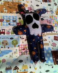 Halloween Ornament August- So scary yet cute....