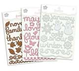 Ultimate Year of Happy Mail #4 scrap words