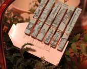 Altered Clothes Pins Shabby Chateau Style