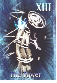 home made tarot ATC swap #7