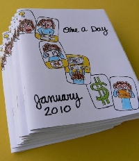 MAR: A Doodle a Day zine challenge *edited*