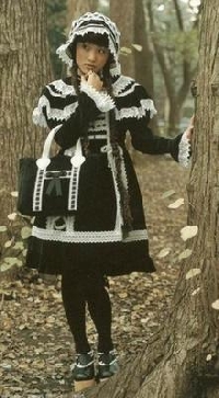 Gothic Lolita Winter Matchbox swap International